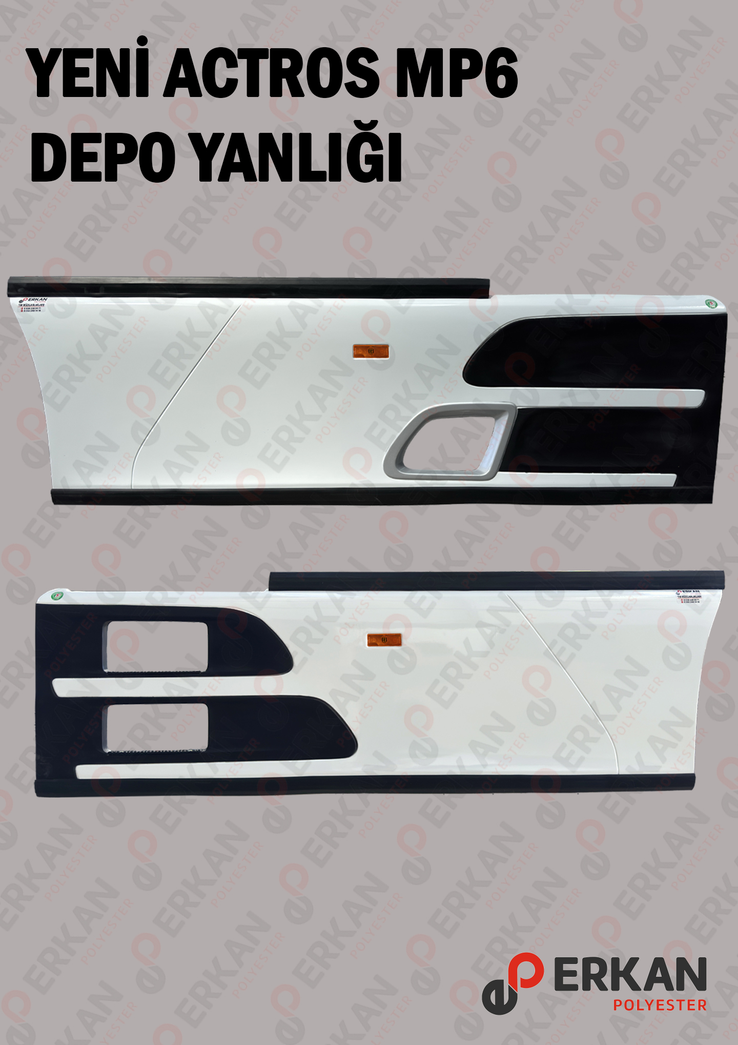 YENİ ACTROS 2025 MP6 Depo Yanlığı 1848L-1851-1853 (Depo Korumalık)